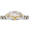 Image 9 : Rolex Mens Two Tone Champagne Index Diamond Datejust Wristwatch With Rolex Box