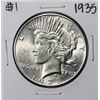 1935 $1 Peace Silver Dollar Coin
