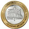 Image 3 : .999 Silver Four Queens Casino Hotel Las Vegas $10 Limited Edition Gaming Token