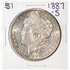 Image 1 : 1887-S $1 Morgan Silver Dollar Coin