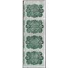 Image 2 : Uncut Sheet of (4) State of Louisiana Baby Bond Obsolete Notes