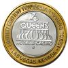 Image 4 : .999 Silver Four Queens Casino Hotel Las Vegas $10 Limited Edition Gaming Token