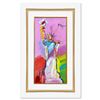 Image 1 : Peter Max "Statue of Liberty" Original Mixed Media on Paper