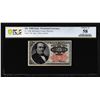 Image 1 : 1874 Fifth Issue Twenty-Five Cents Fractional Currency Note Fr.1308 PCGS Choice AU 58
