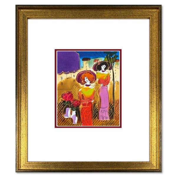 Moshe Leider Original Mixed Media on Paper