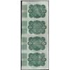 Image 2 : Uncut Sheet of (4) State of Louisiana Baby Bond Obsolete Notes
