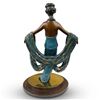 Image 2 : Erte (1892-1990) "Gala" Bronze Sculpture