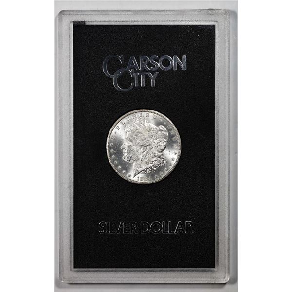 1884-CC $1 Morgan Silver Dollar Coin GSA Hoard Uncirculated w/Box & COA