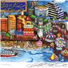 Image 2 : Charles Fazzino "An Atlantic City Summer (Orange)" Limited Edition Serigraph on Paper