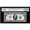 Image 1 : 1969 $10 Federal Reserve STAR Note Fr.2018-L* PCGS Superb Gem Unc 67PPQ Top Pop