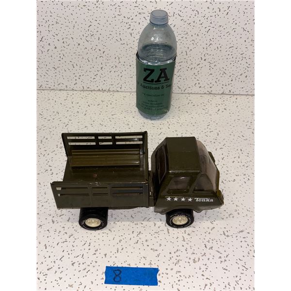 Vintage Tonka Metal Army Personal truck