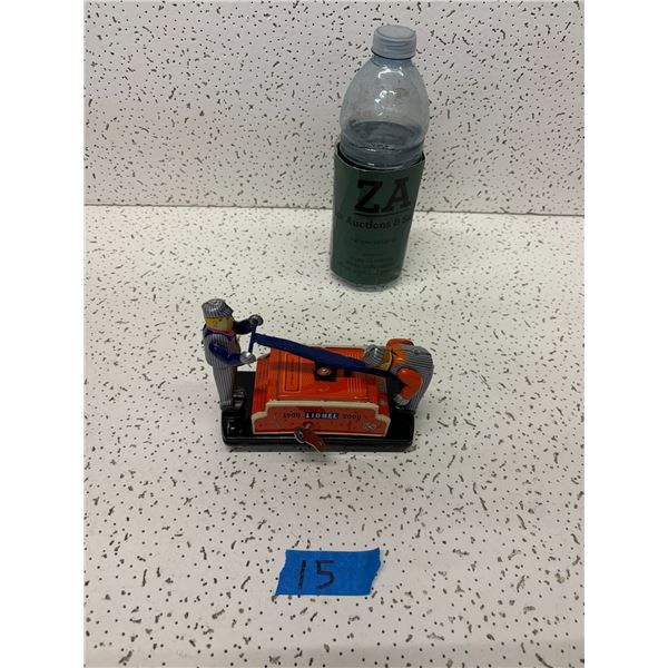 Lional Tin Railway Hand Car, Winds up