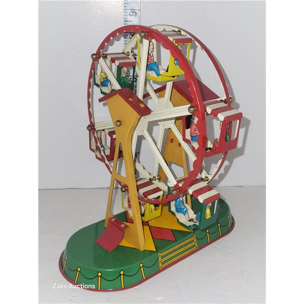 Vintage Tin Litho Ferris Wheel