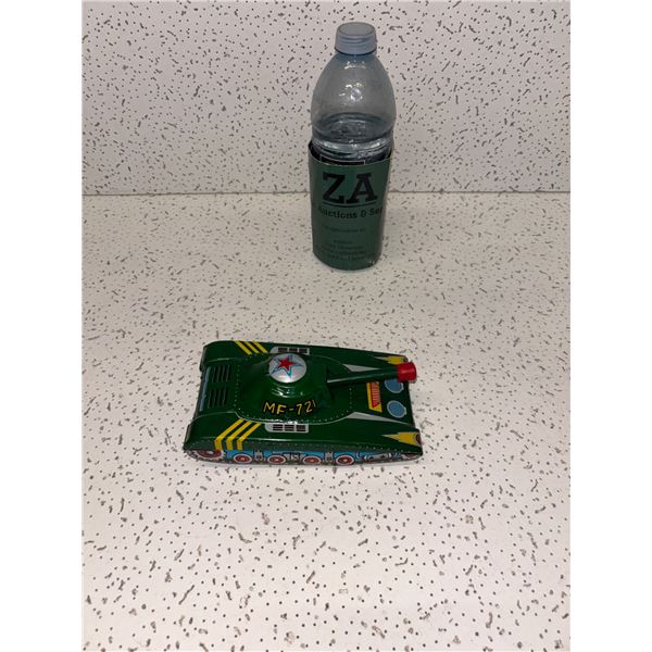 Vintage Tin Litho Tank