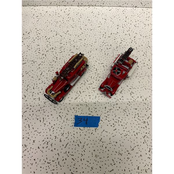 Die Cast Matchbox Fire Trucks