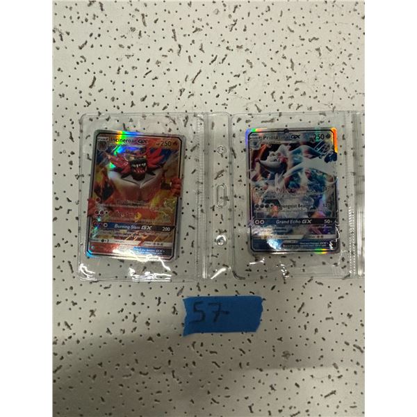 Incineroar GX & Primarina GX Pokemon Cards