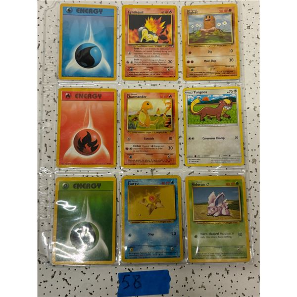 Vintage 1990s Pokemon Cards