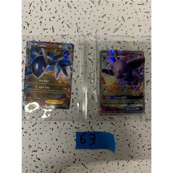 Latios & Espeon GX Pokemon