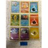 Image 1 : Vintage 1990s sheet of Pokemon Cards
