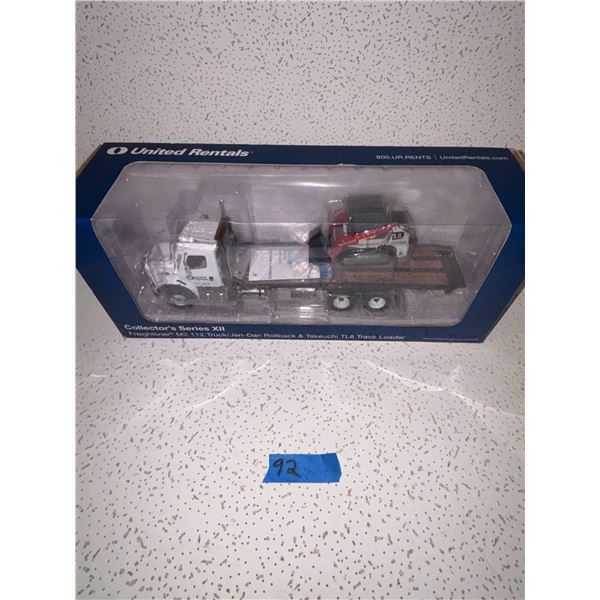 United Rentals Semi Truck & Bobcat