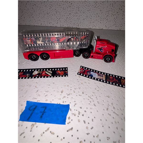 Spiderman Marvel View Finder Action Semi Truck