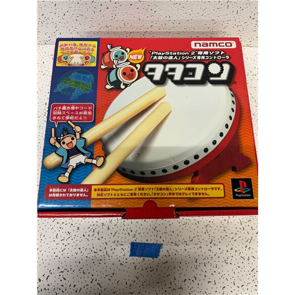 Playstation 2 Unused Tatakon Wadaiko Controller Game by namco