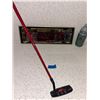 Image 1 : Vintage CocaCola Display Sign and Putter