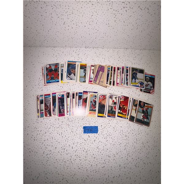 collection 1980s hocky cards