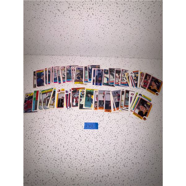 collection 1980s hocky cards