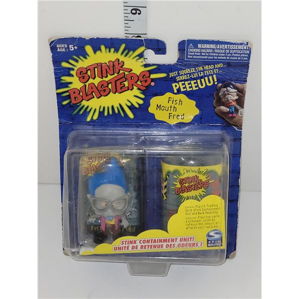 Vintage 2003 (sealed) Stink Blasters Fish Mouth Fred