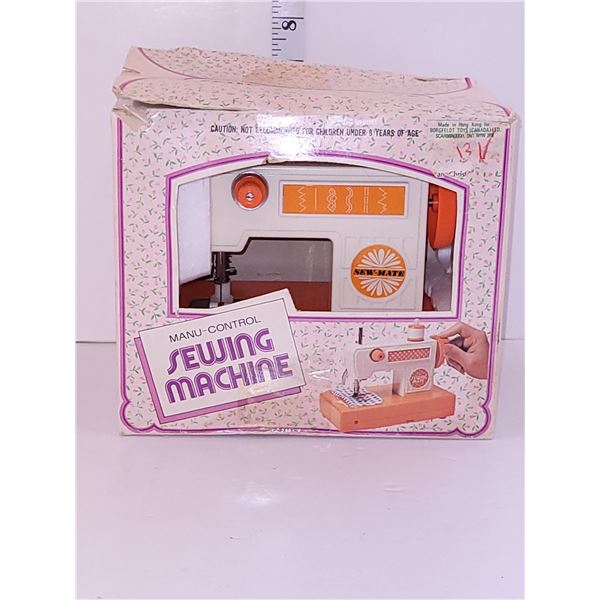 Vintage Borgeldt Toys Mau-Control Sewing Machine