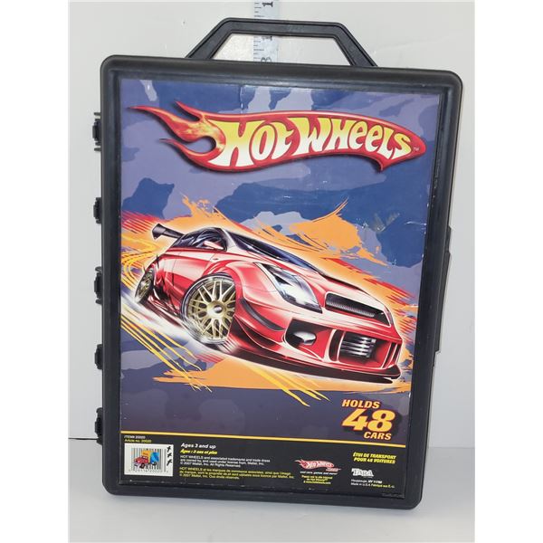 2007 Empty Hot Wheels Plastic Carrying Case