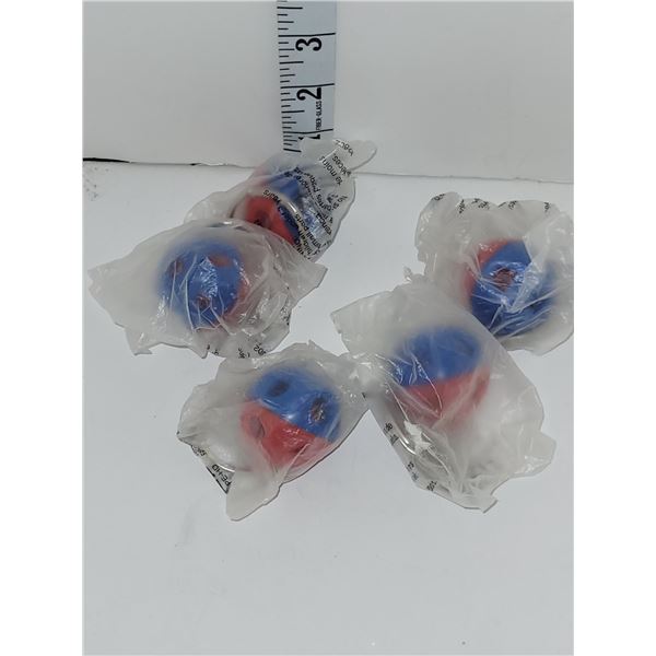 Sealed Lot of 5 Vintage Tupperware Keychains