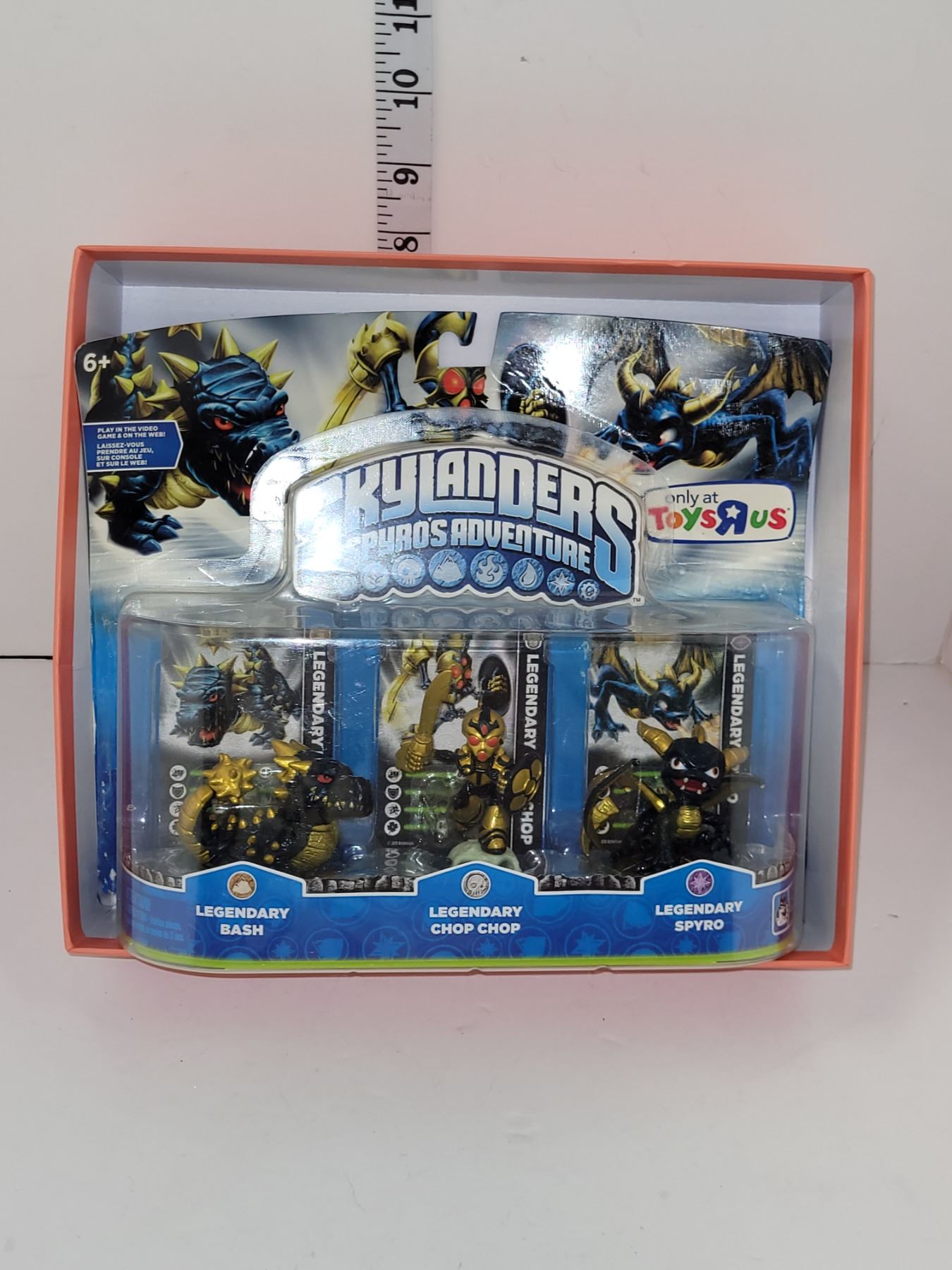 Legendary Mbash Sealed Skylanders Spyros Adventure Pack Bash Legendary Chop Chop