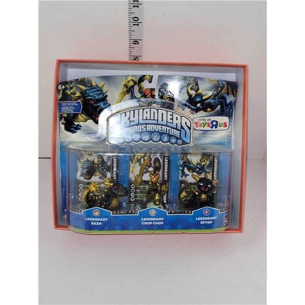 Sealed Skylanders Spyros Adventure Pack Bash Legendary Chop Chop