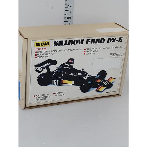 New 2007 Iritani Shadow Ford DN-5 F1 Resin Model Scale 1:20 Made in Brazil