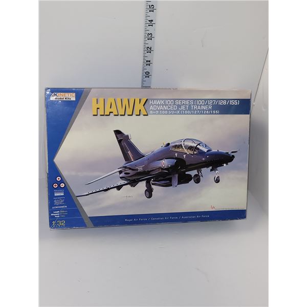 Kinetic Model Kits Hawk 100 Series Advanced Jet Trainer Scale 1:32 Model #K3206 (Contents All Sealed