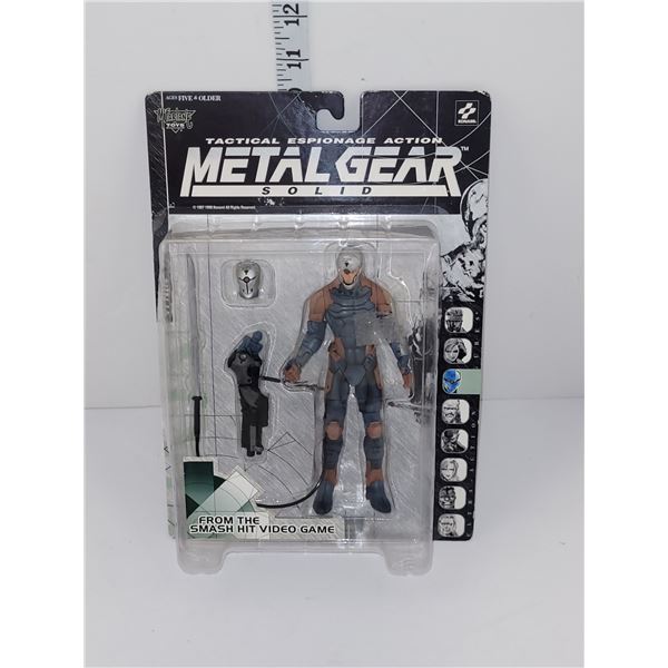 Sealed 1999 Mcfarlane Tactical Espionage Metal Gear Solid Action Figure Vulcan