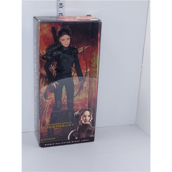 Sealed The Hunger Games: Mockingjay Collectors Katniss Black Collection Barbie Doll