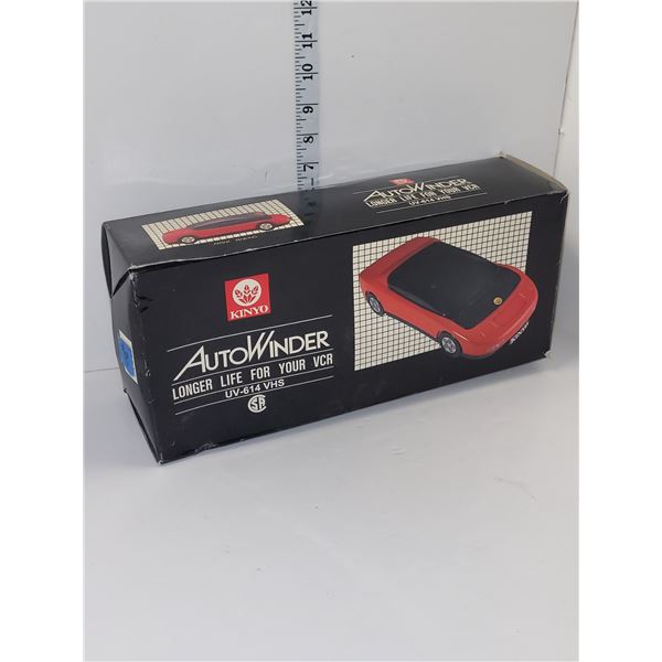 Vintage VHS Car Rewinder