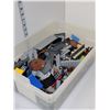 Image 1 : Tub of LEGO Millenium Falcon Pieces