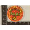 Image 2 : $5 PALMS CASINO CHIP GRAND OPENING LAS VEGAS, NV