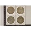 Image 2 : 1922, 23, 24 & 1925 PEACE SILVER DOLLARS AU/UNC'S