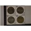 Image 2 : 4-$1 METAL GAMING CASINO TOKENS