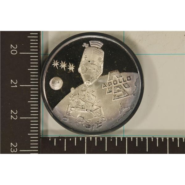 .6 TROY OZ. .999 FINE SILVER PROOF APOLLO 9 ROUND