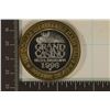 Image 2 : CASINO $10 SILVER TOKEN (UNC) 1996 GRAND CASINO