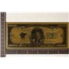 Image 1 : GOLD FOIL 2002-B PATRIOTIC BILLION DOLLAR RESERVE