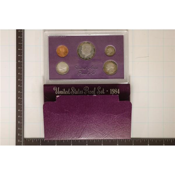 1984 US PROOF SET (WITH BOX) SOME CLOUDING