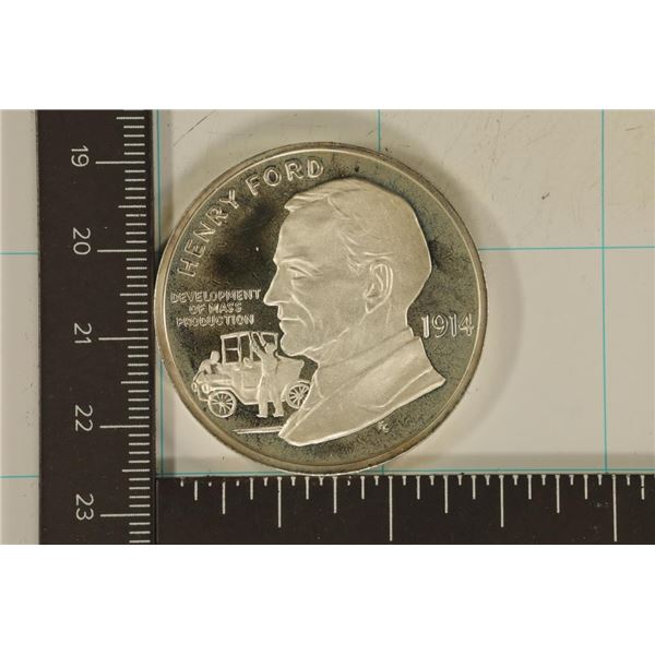 1986 US SILVER PF STATUE OF LIBERTY CENTENNIAL