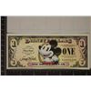 Image 2 : 2008 1 DISNEY DOLLAR CRISP UNC COLORIZED BILL